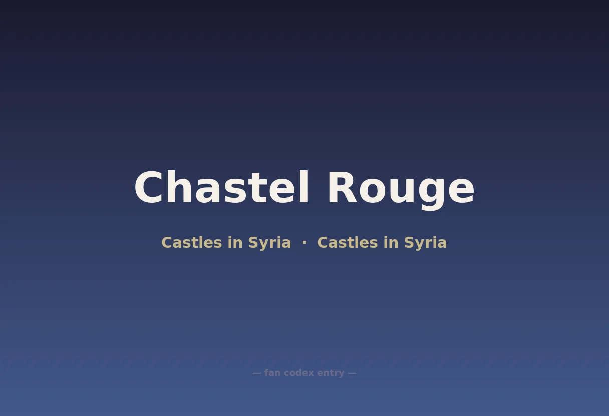 Chastel Rouge