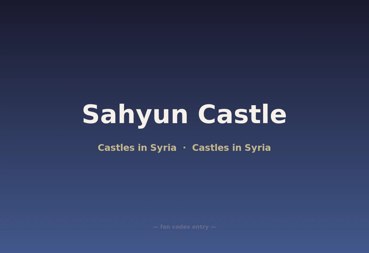 Sahyun Castle