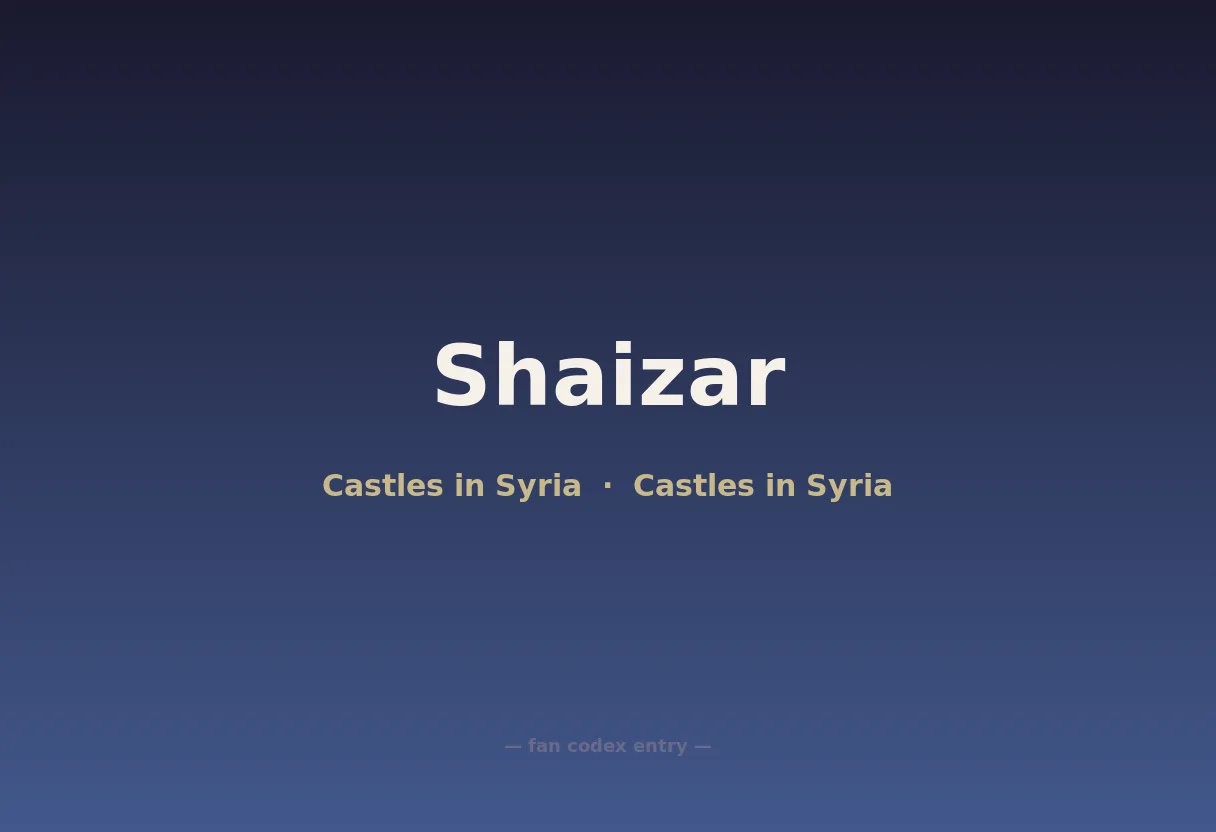 Shaizar