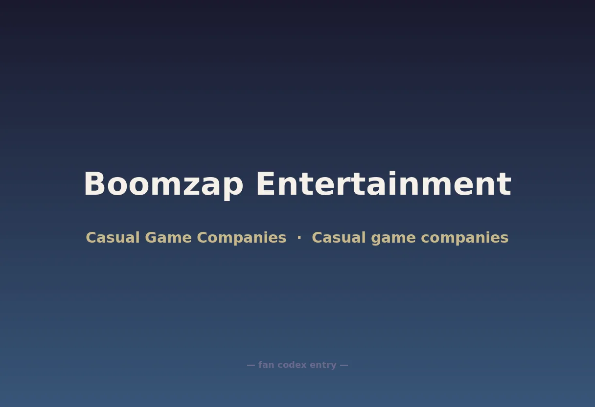 Boomzap Entertainment