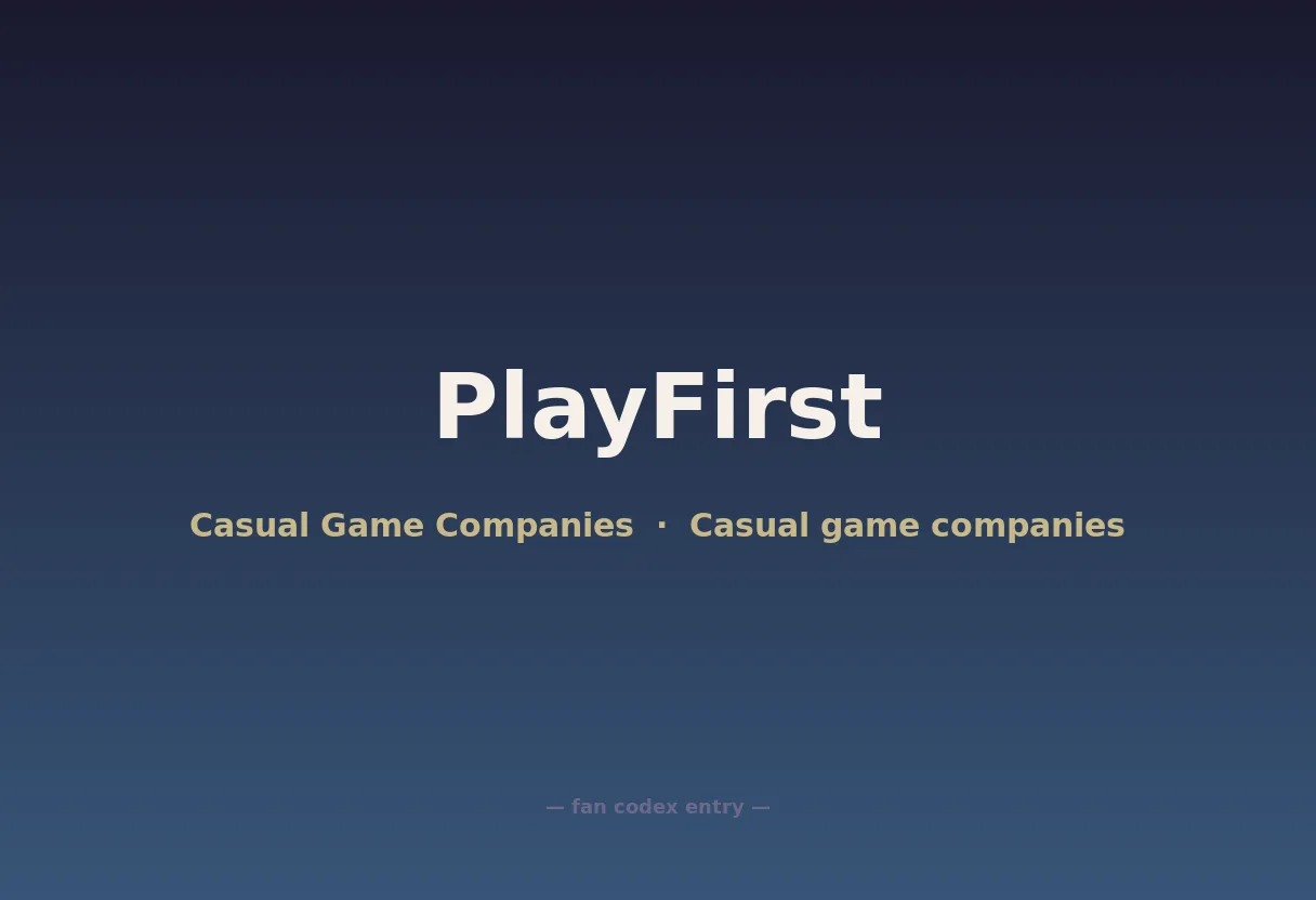 PlayFirst