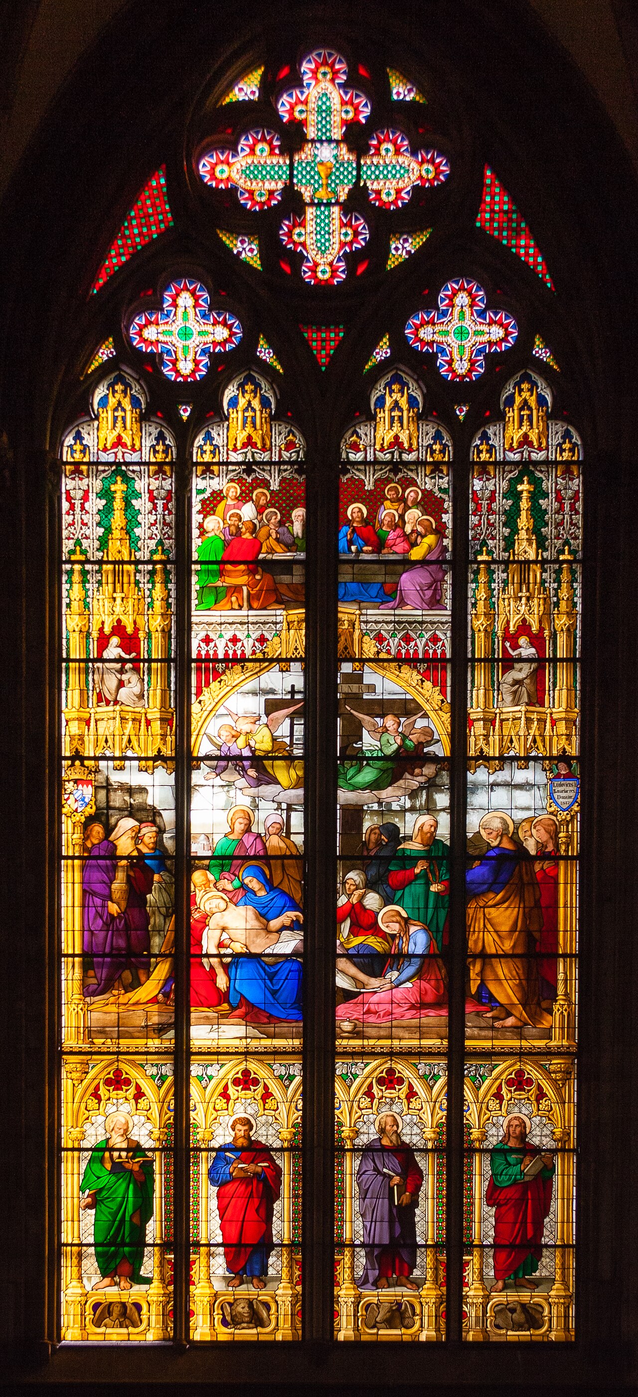 04 01 001 The Lamentation window (Cologne Cathedral)