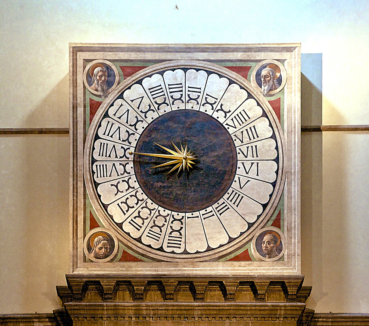 Clock 24 hours Florence Cathedral