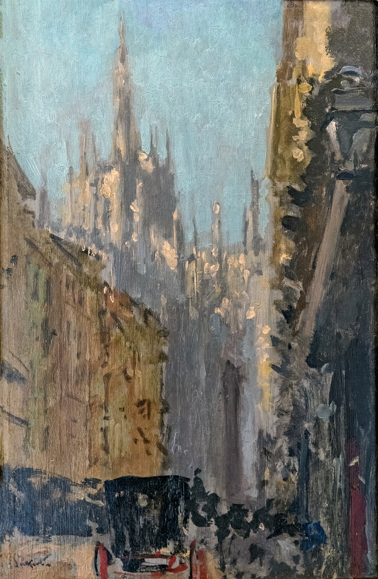 Bemberg Fondation Toulouse - La cathédrale de Milan 1895 - Walter Sickert 23.7x15.9