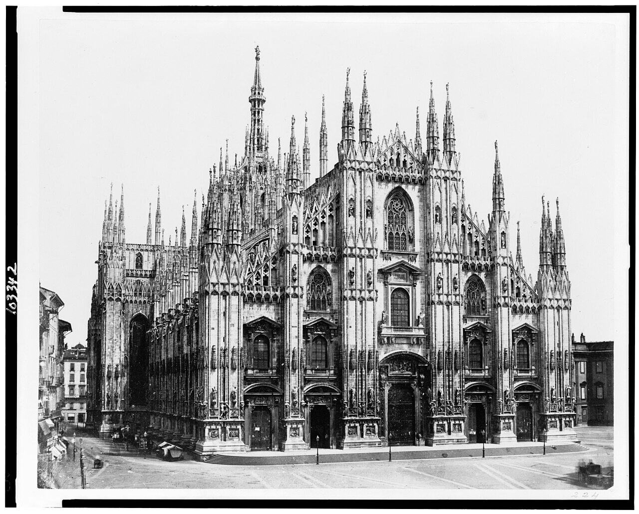 Cathedral. Milan LCCN91732170