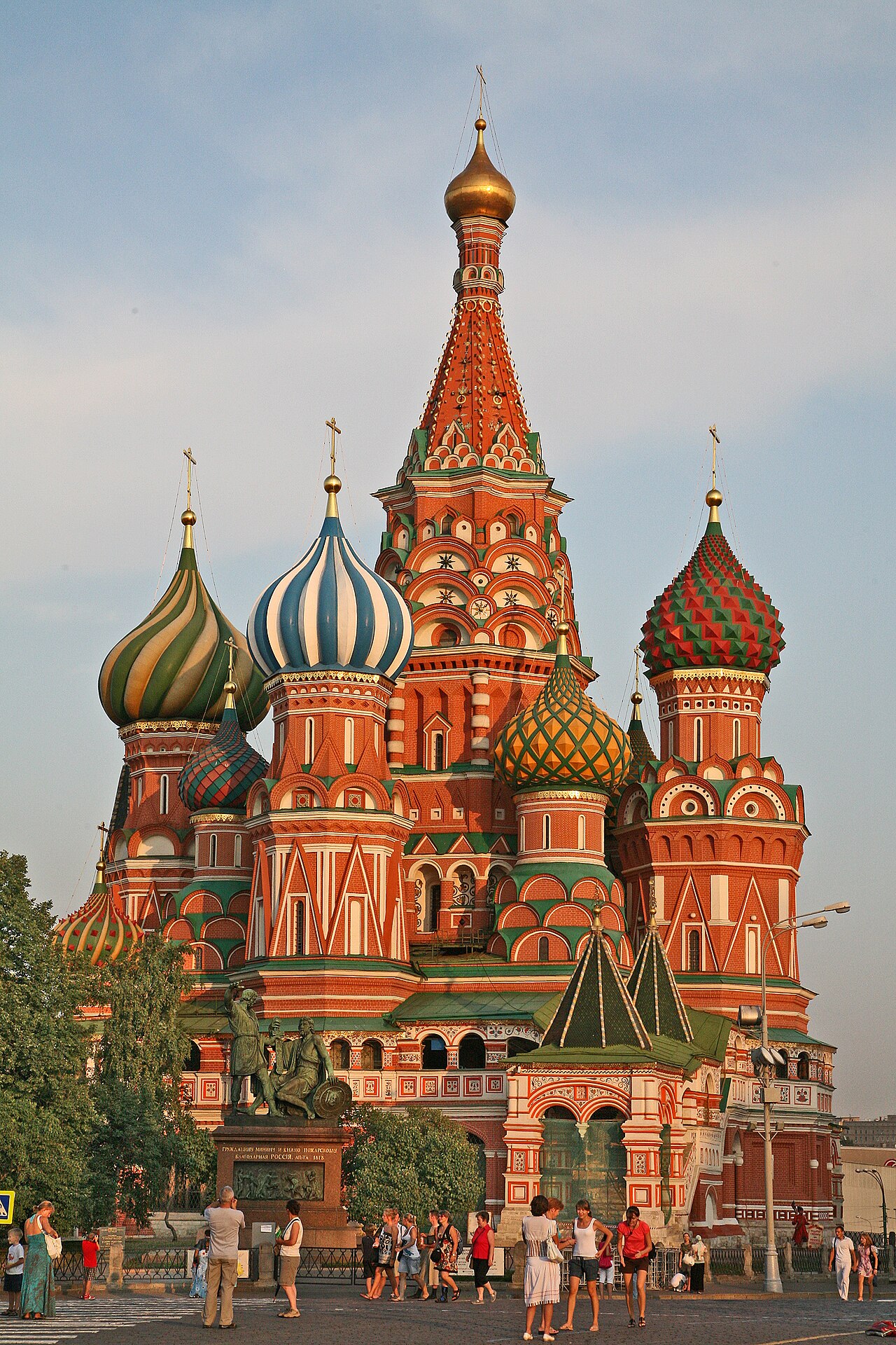 00 1907 Saint Basil's Cathedral, Moscow