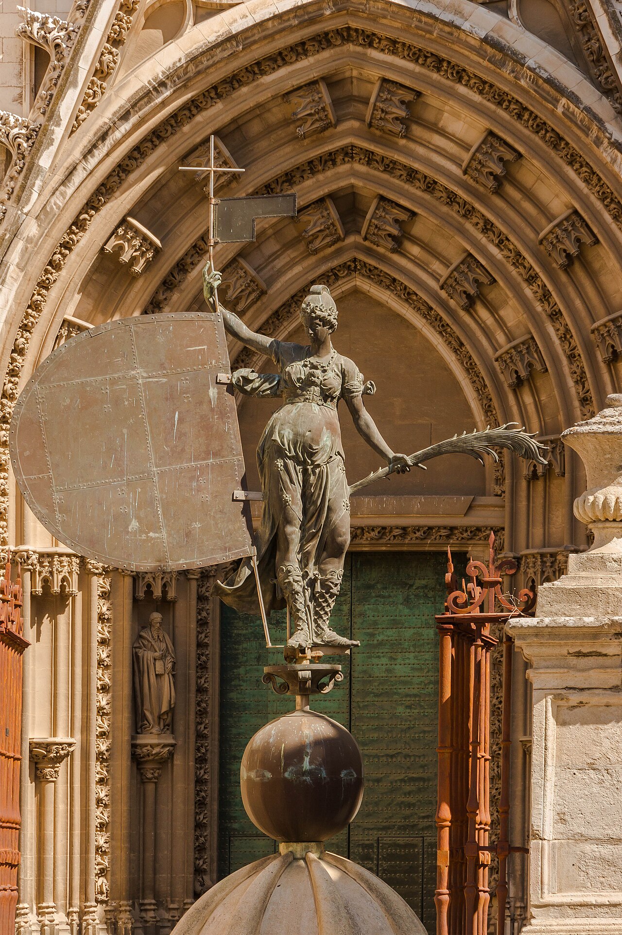 Copy Giraldillo Cathedral Seville Spain