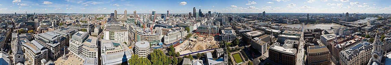 London 360 from St Paul's Cathedral - Sept 2007
