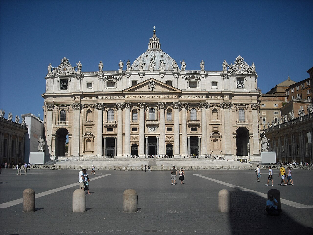 Façade of St. Peter's Basilica 1