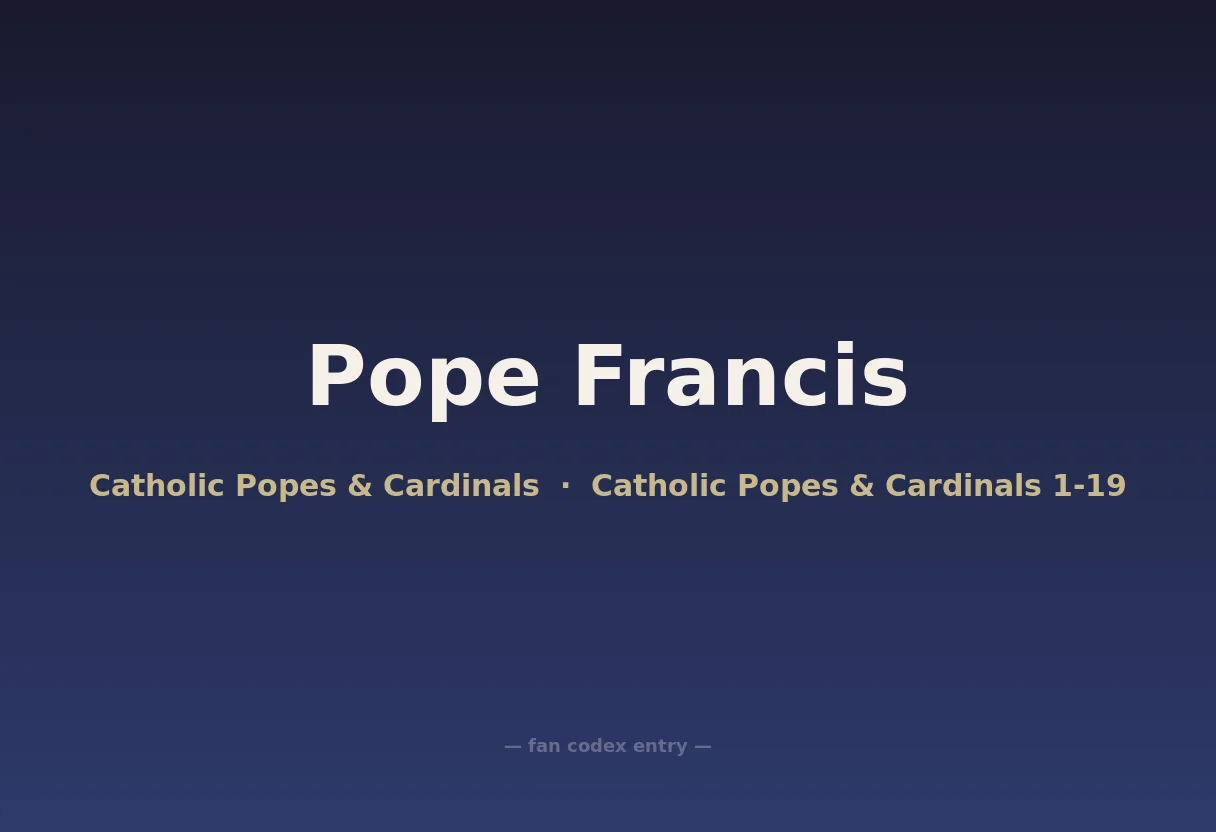 Pope Francis