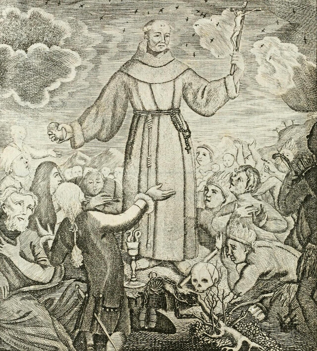 Engraving of Junípero Serra (1787) (cropped)