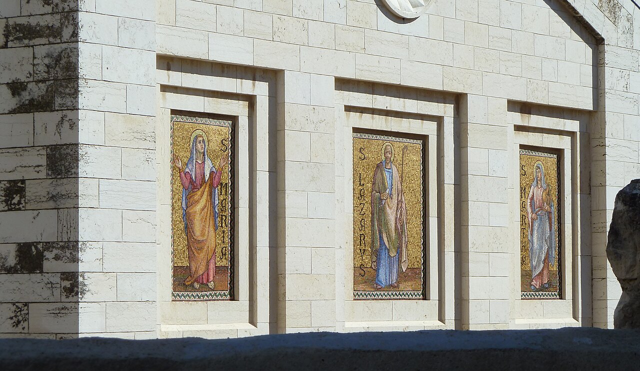 Bethany Lazarus church mosaics
