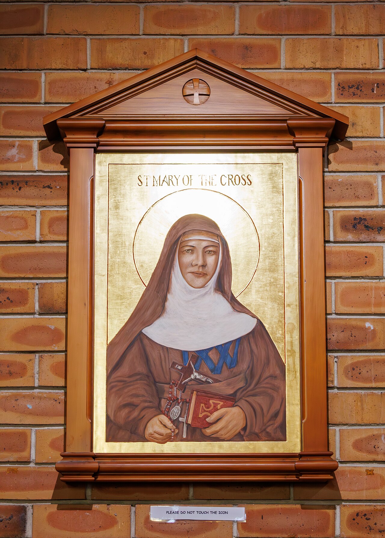 Icon of St Mary of the Cross, St Mary's Catholic Church, Northcote