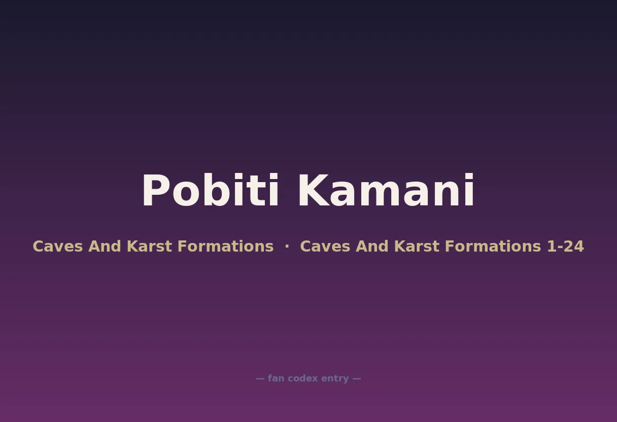 Pobiti Kamani
