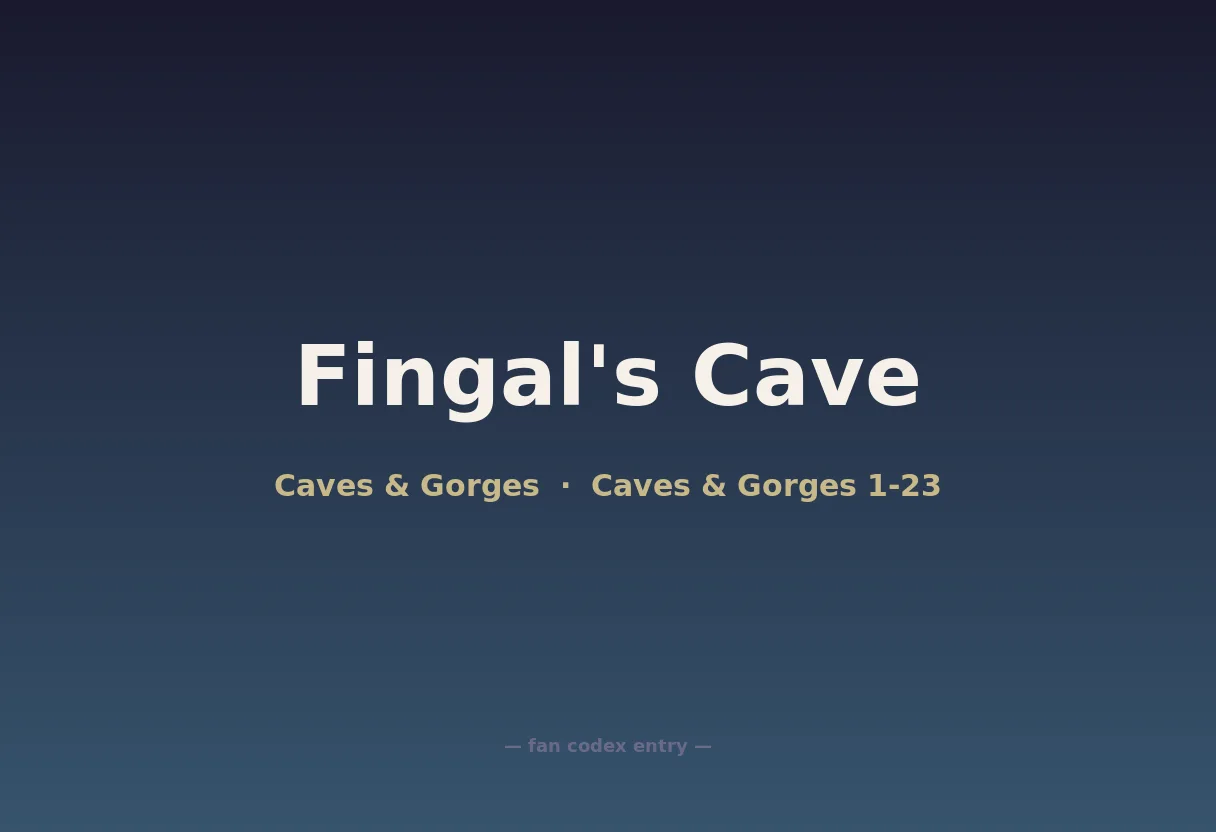 Fingal's Cave