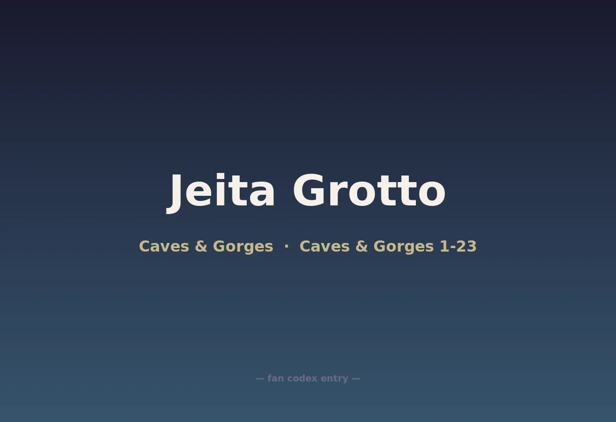Jeita Grotto
