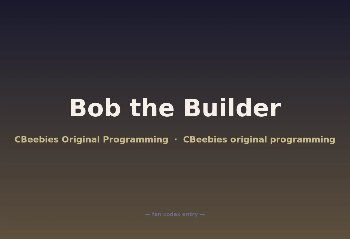Bob the Builder