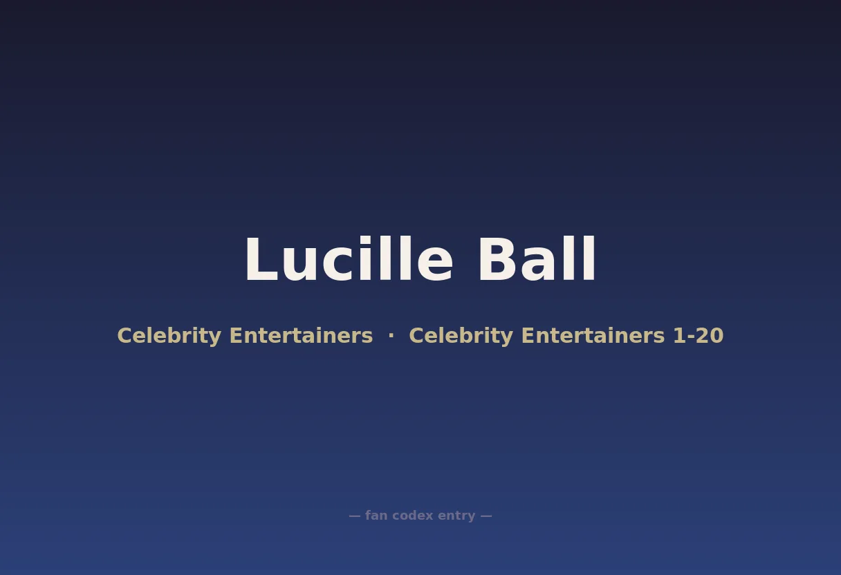Lucille Ball