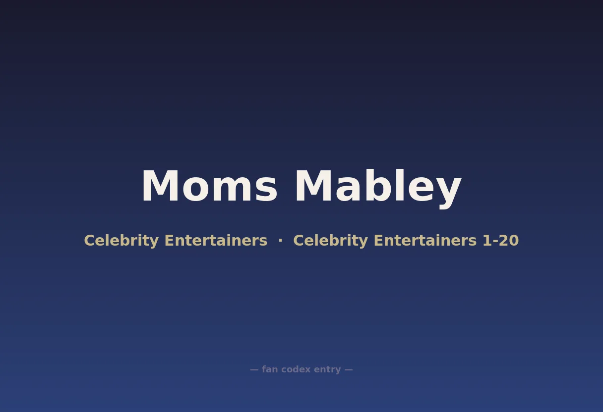 Moms Mabley
