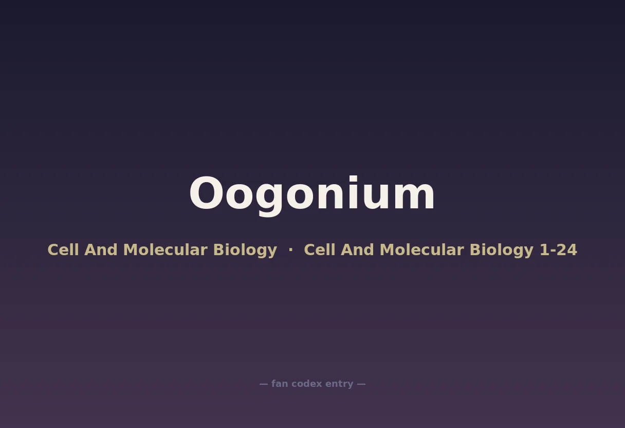 Oogonium