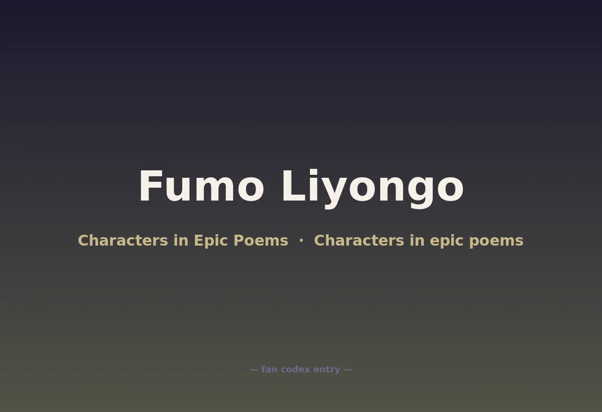 Fumo Liyongo