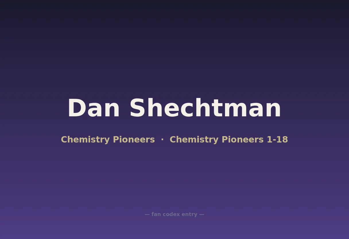Dan Shechtman