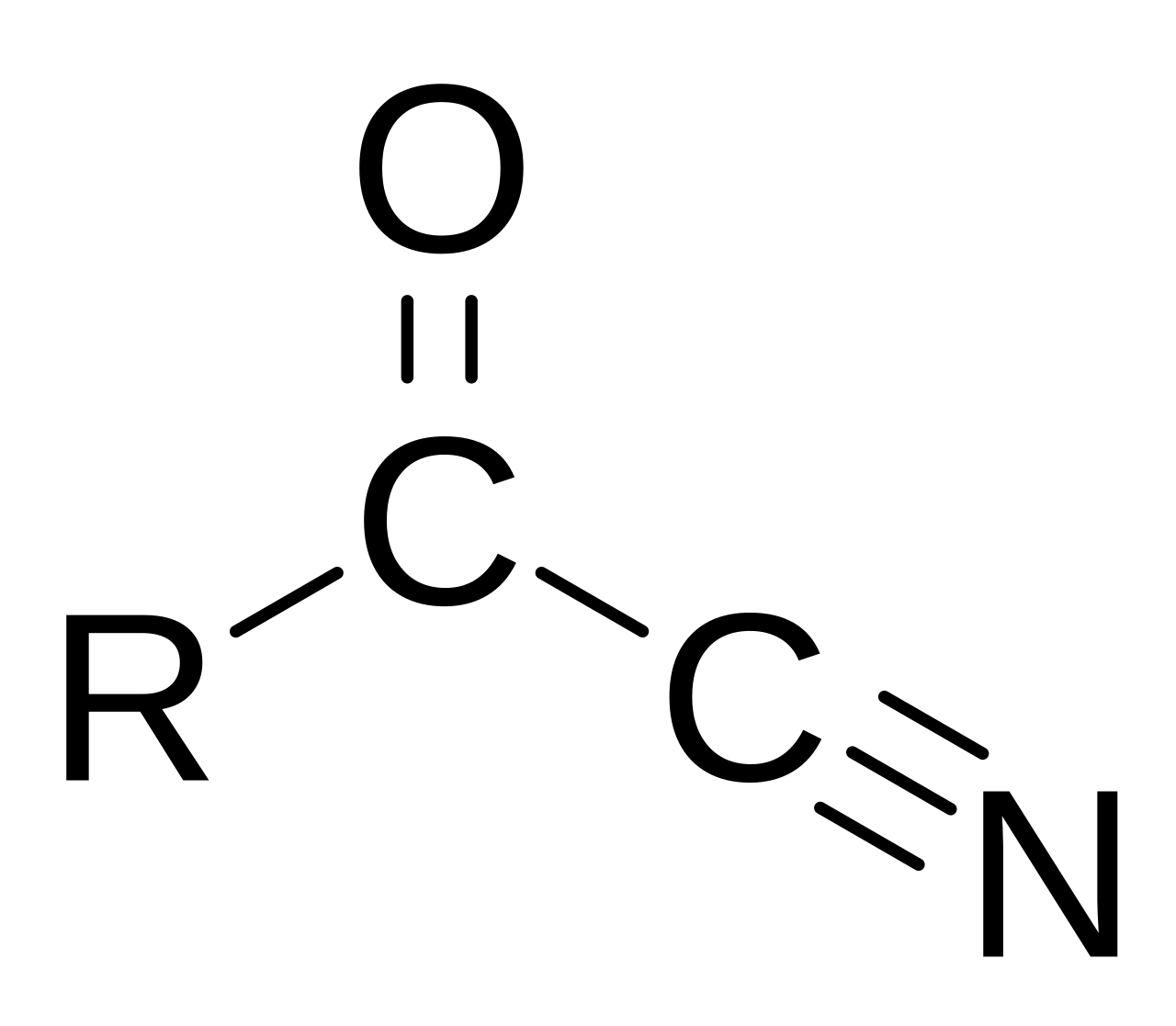 Acyl cyanide