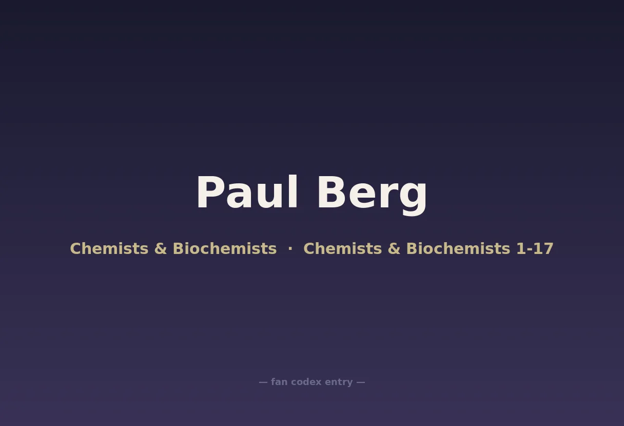 Paul Berg