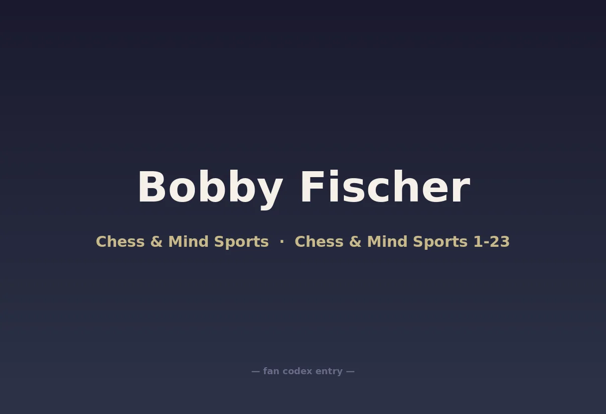 Bobby Fischer