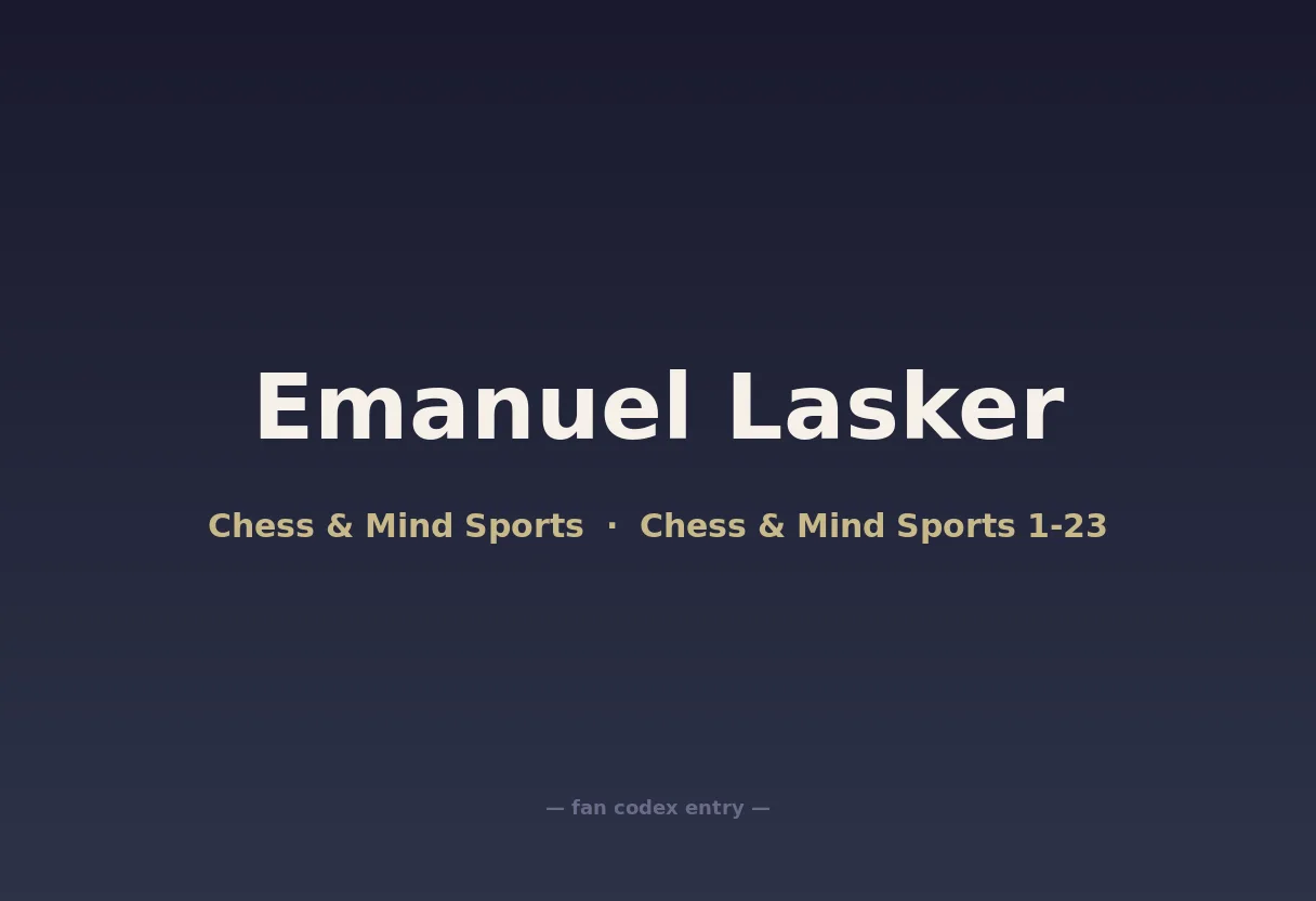 Emanuel Lasker