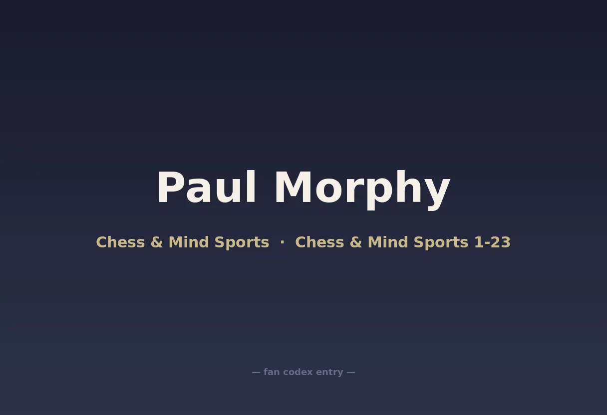 Paul Morphy