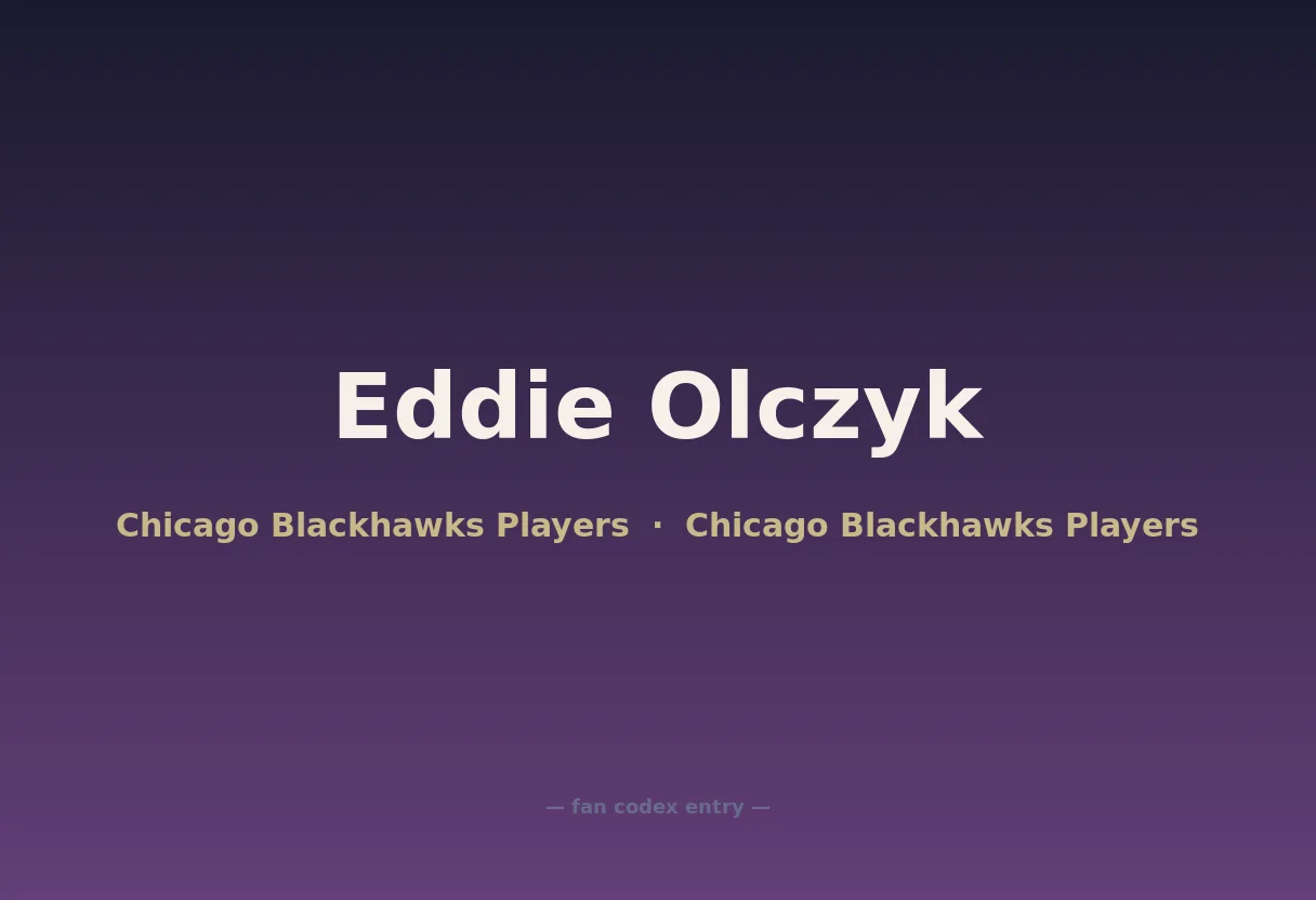 Eddie Olczyk