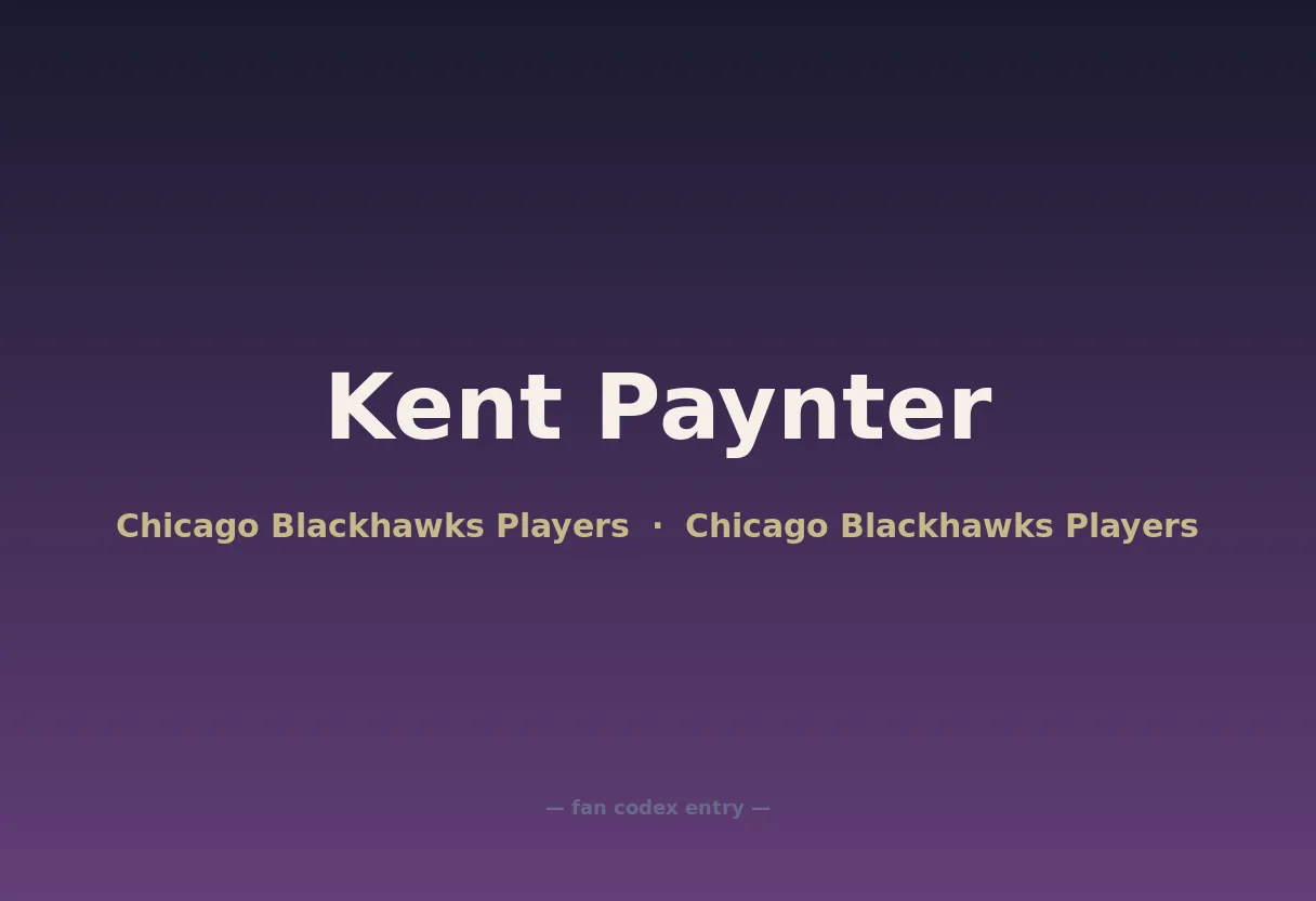 Kent Paynter