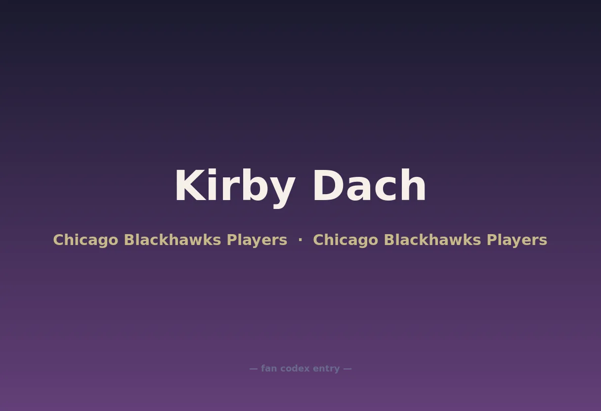 Kirby Dach