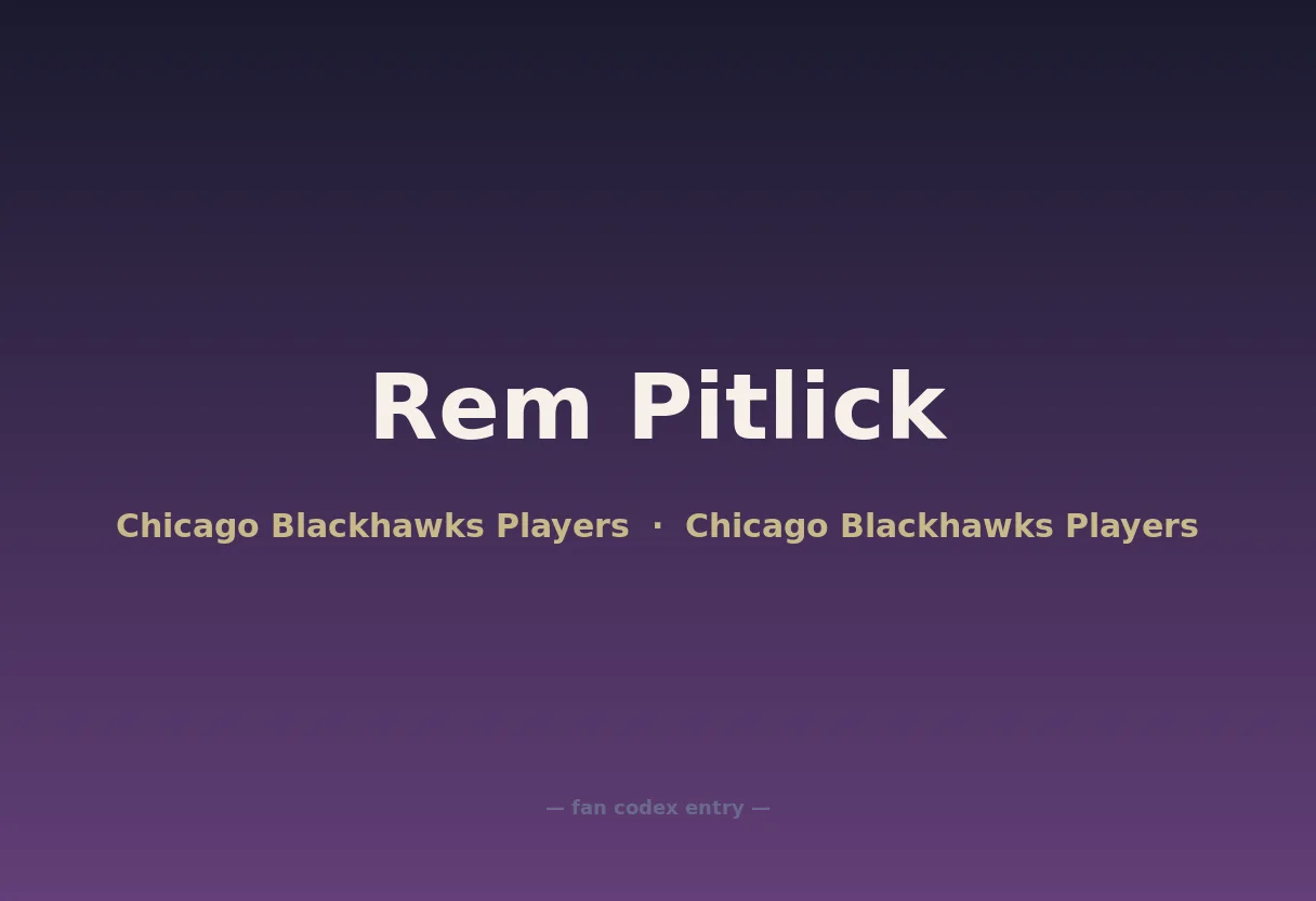 Rem Pitlick
