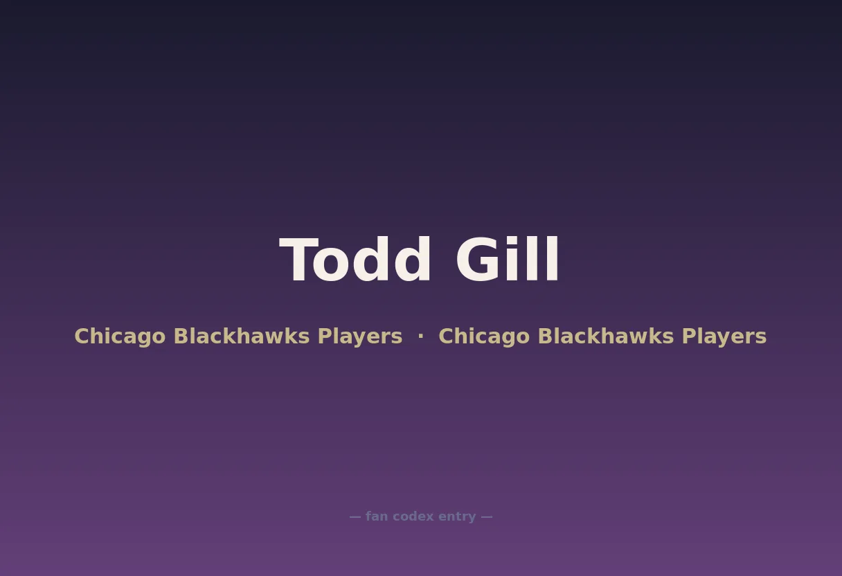 Todd Gill