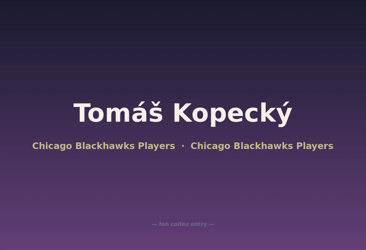 Tomáš Kopecký