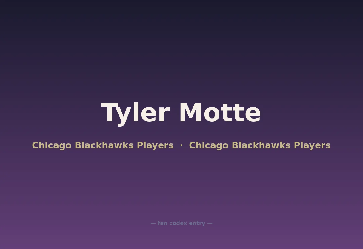 Tyler Motte
