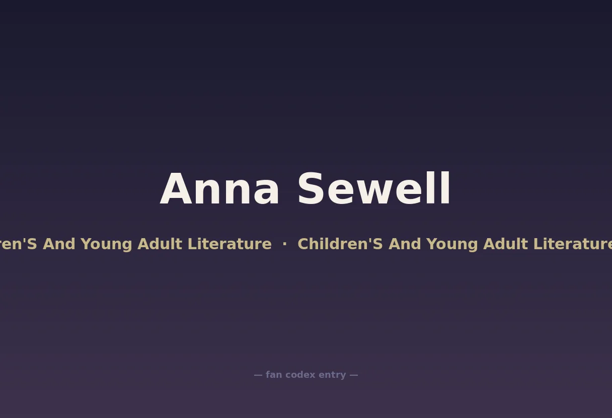 Anna Sewell