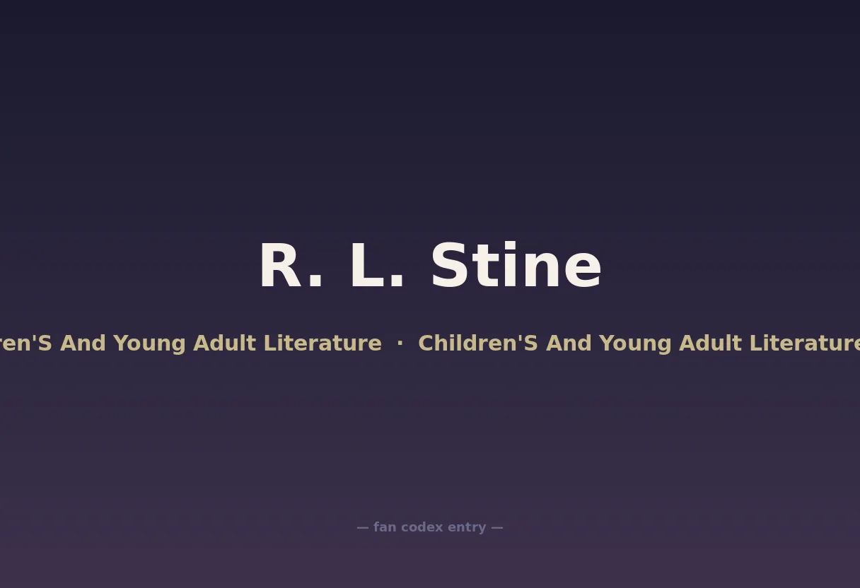 R. L. Stine