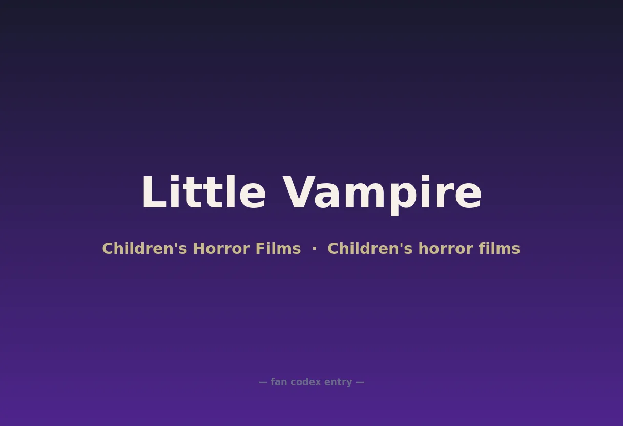Little Vampire