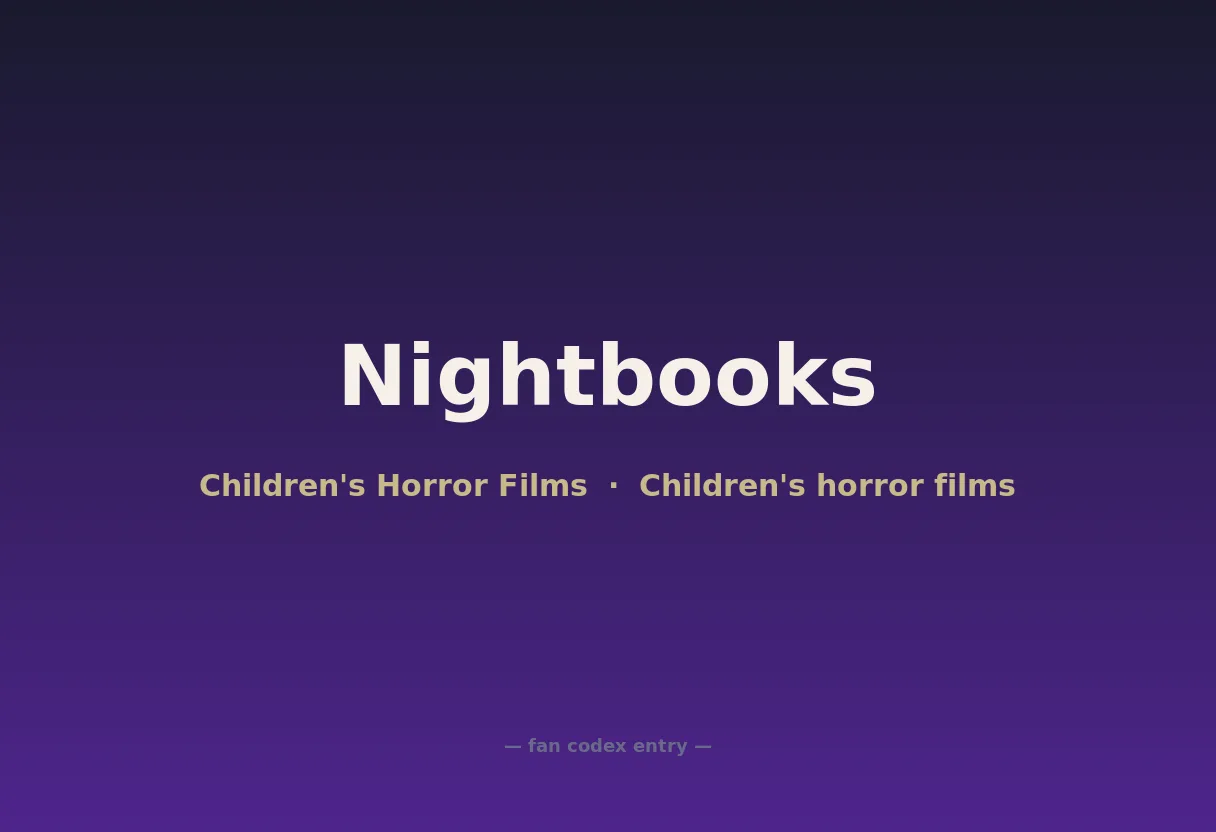 Nightbooks