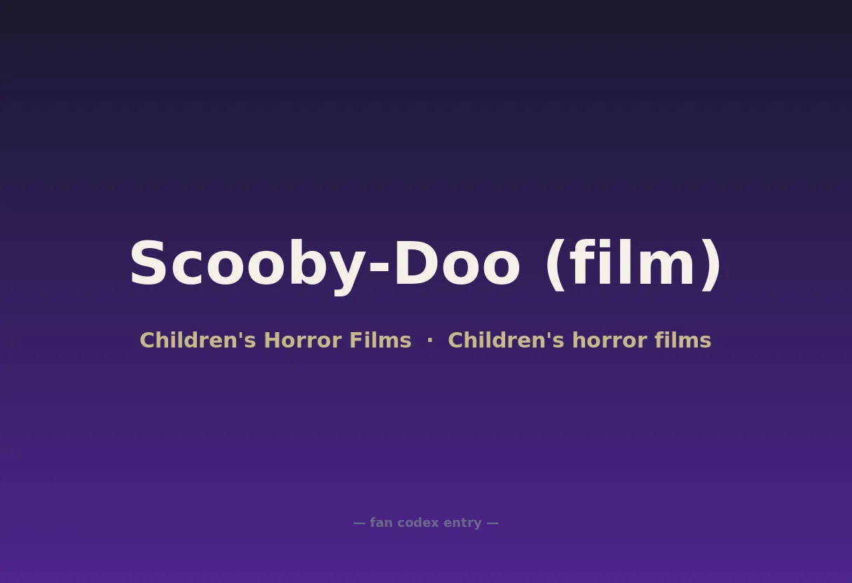 Scooby-Doo (film)