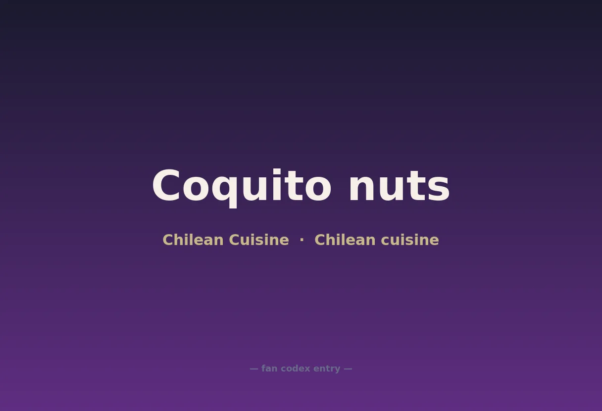 Coquito nuts