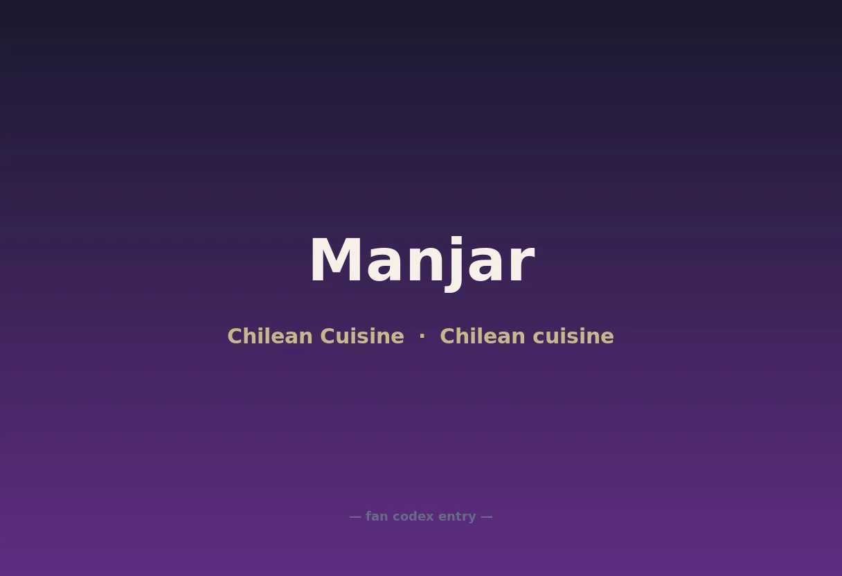 Manjar