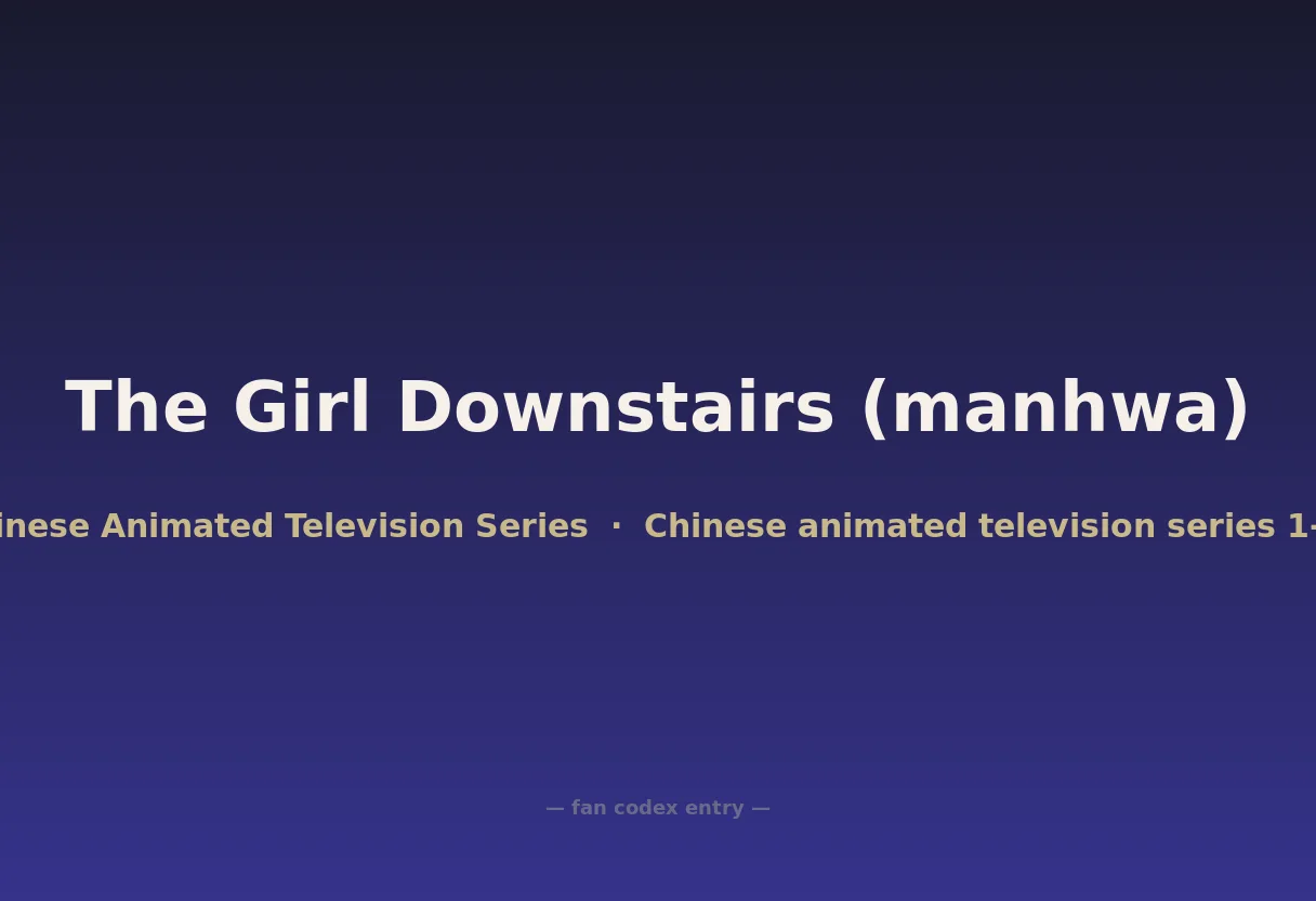 The Girl Downstairs (manhwa)