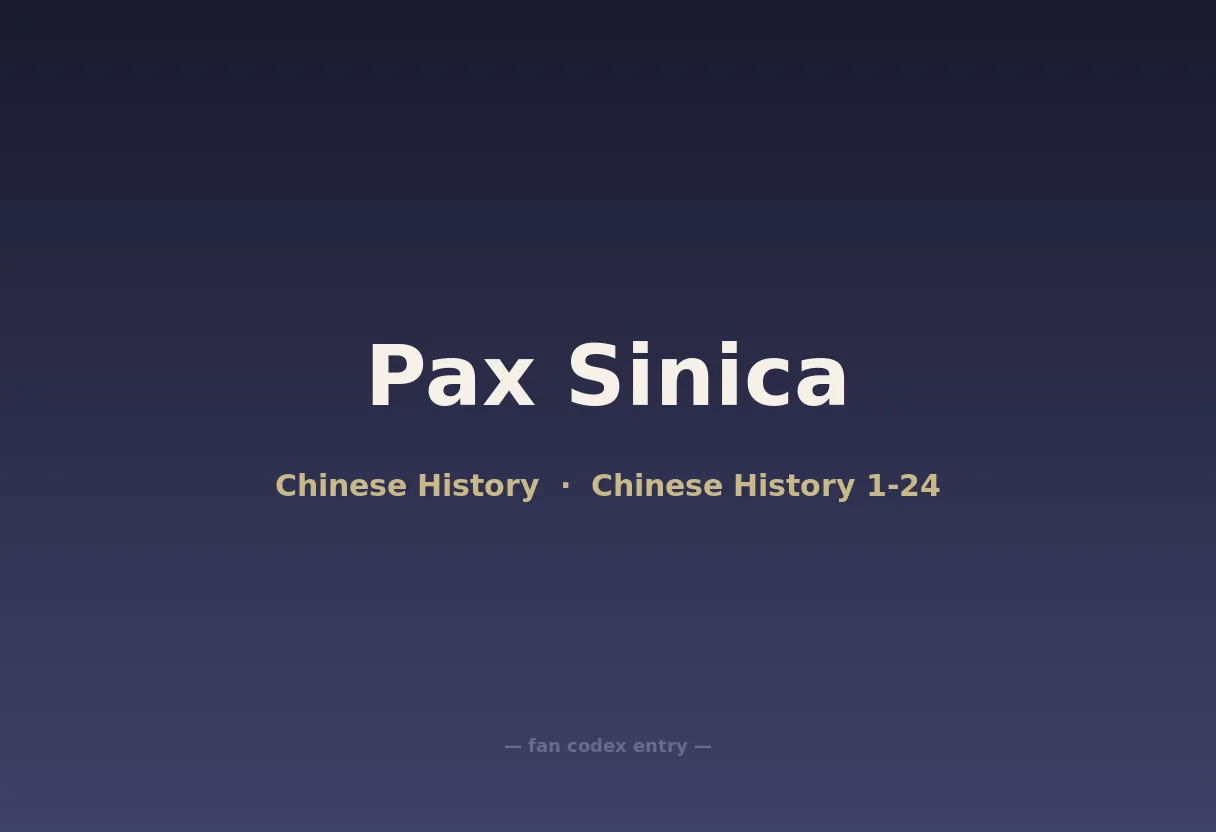 Pax Sinica
