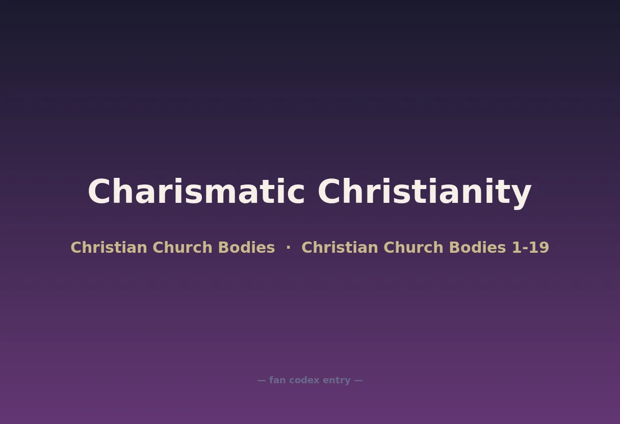 Charismatic Christianity