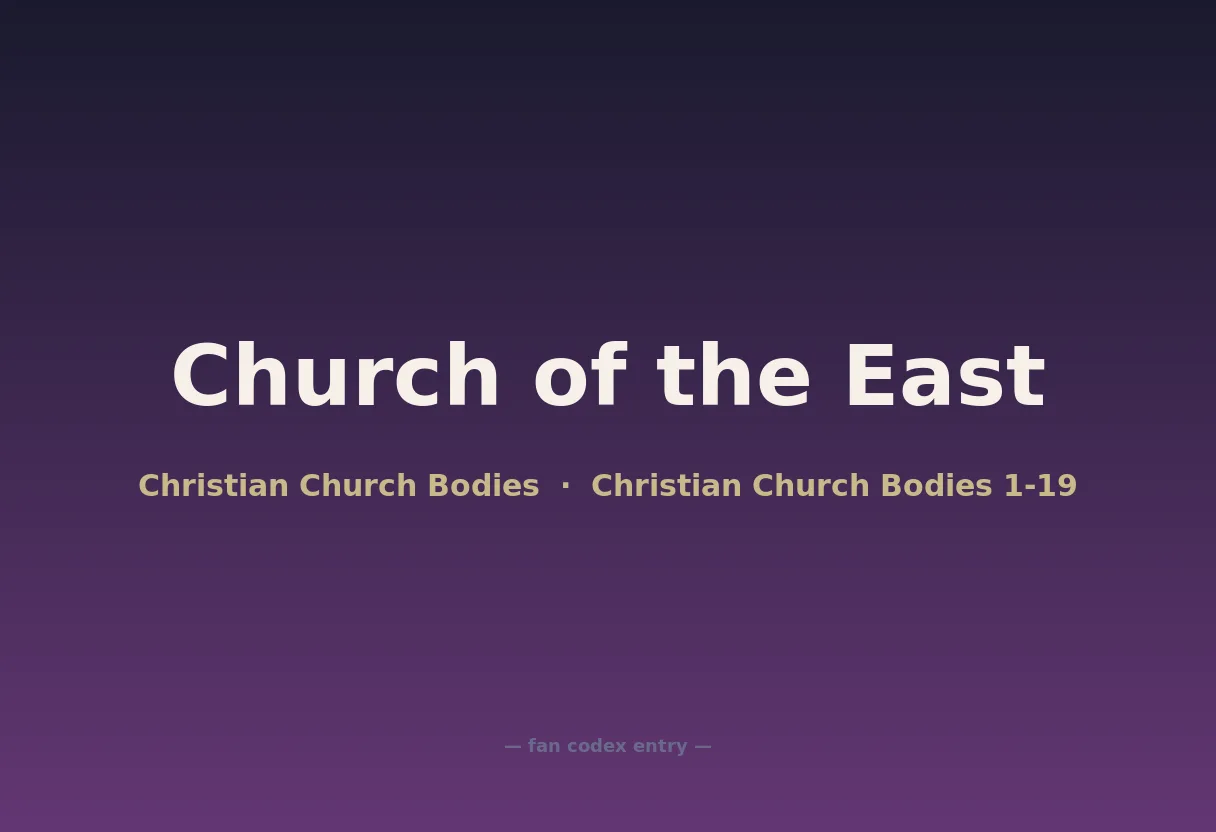 Church of the East