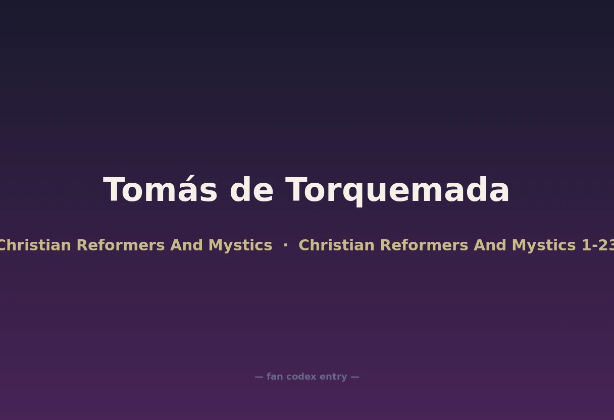 Tomás de Torquemada